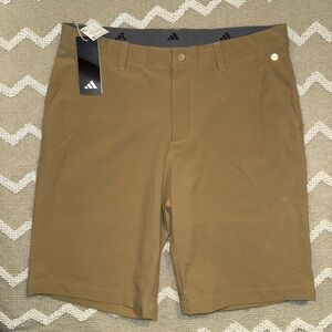 Adidas Men's ultimate golf Brown Shorts NEW